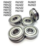 1pcs flange ball bearings f604 f629 3d printers voron parts deep groove pulley wheel
