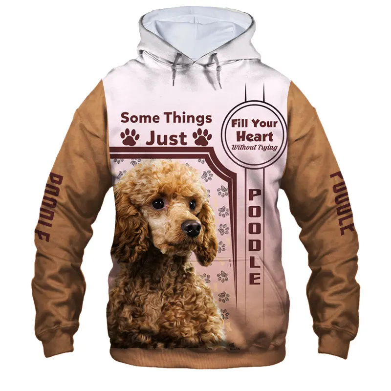 

PLstar Cosmos 3DPrint Newest Poodle Animal Dog Art Unique Unisex Men/Women Hrajuku Streetwear Casual Hoodies/Zip/Sweatshirt R-1