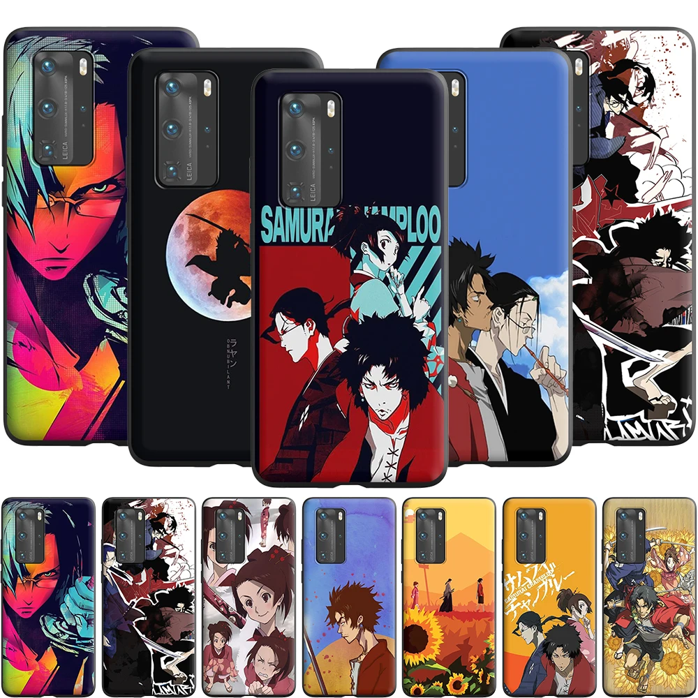 Чехол Samurai Champloo для Huawei Mate 10 20 Lite Y6 Y7 Y9 Y6P P Smart S Y5P Y8P 2019|Бамперы| |