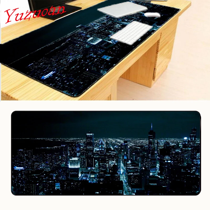 Yuzuoan City красочный художественный Маяк пейзаж может настроить свою фотографию 11 видов выбора размера игровой коврик для мыши коврик