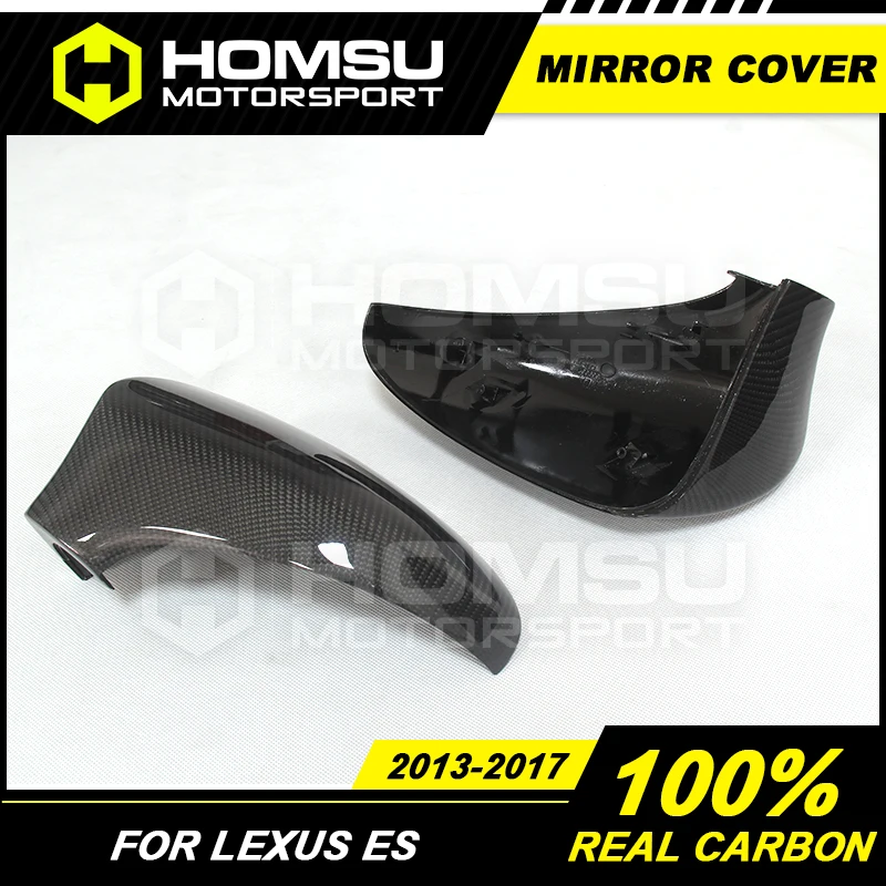 Крышка для зеркала из углеродного волокна Le-xus ES зеркало заднего вида 2013-2017 замена