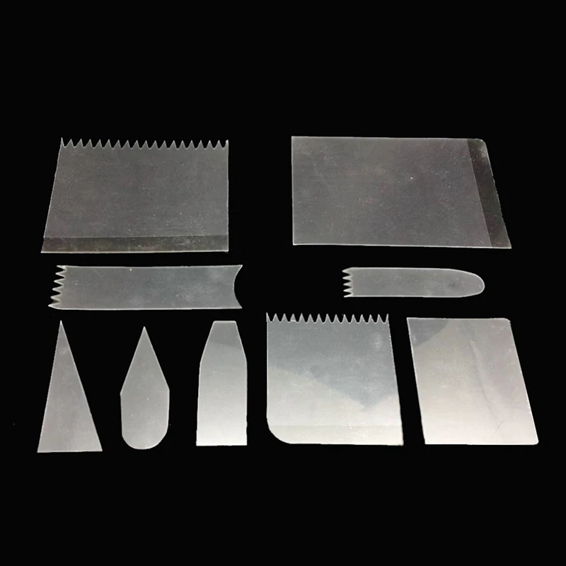 9 шт./компл. многофункциональная лопатка для торта крема мусса кондитерских