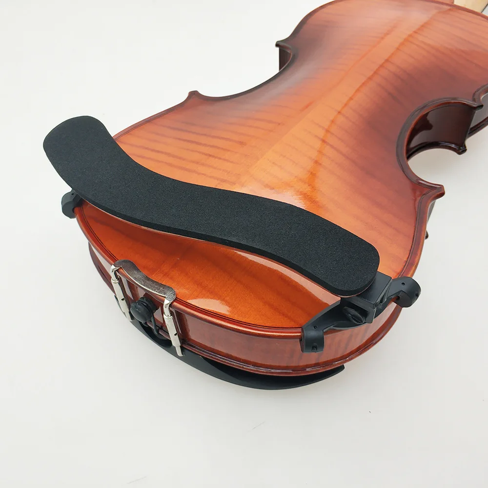 

3/4 4/4 Universal Violin Shoulder Rest Coffee Wood Grain ABS Metal Sponge Material Manufacturers Direct Selling Manufacturers Di