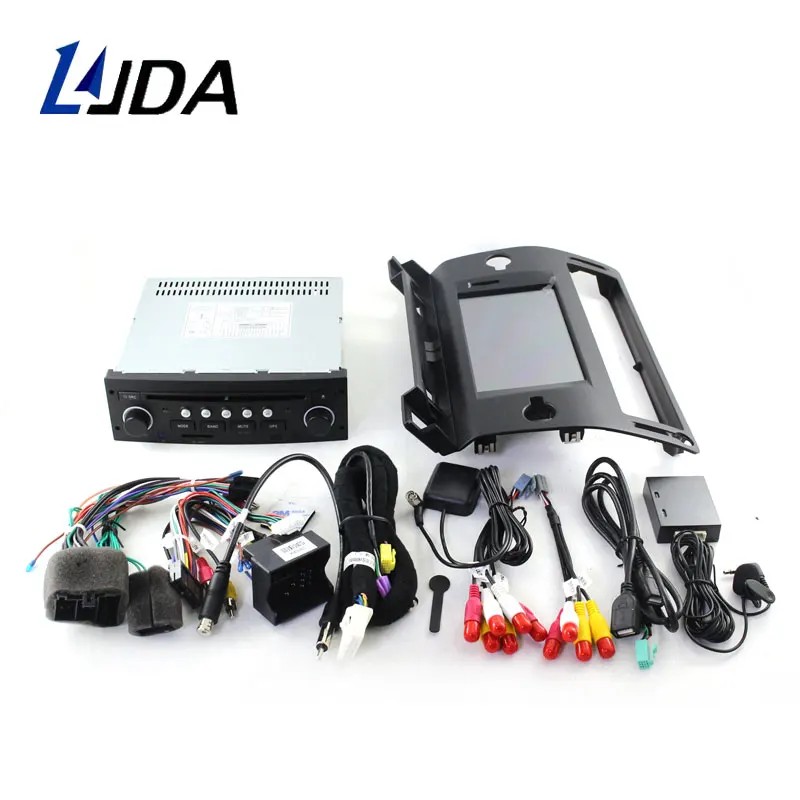 LJDA Android 10 0 автомобильный dvd плеер для Citroen C4 Quatre Triumph WIFI 1 Din автомобильное радио GPS