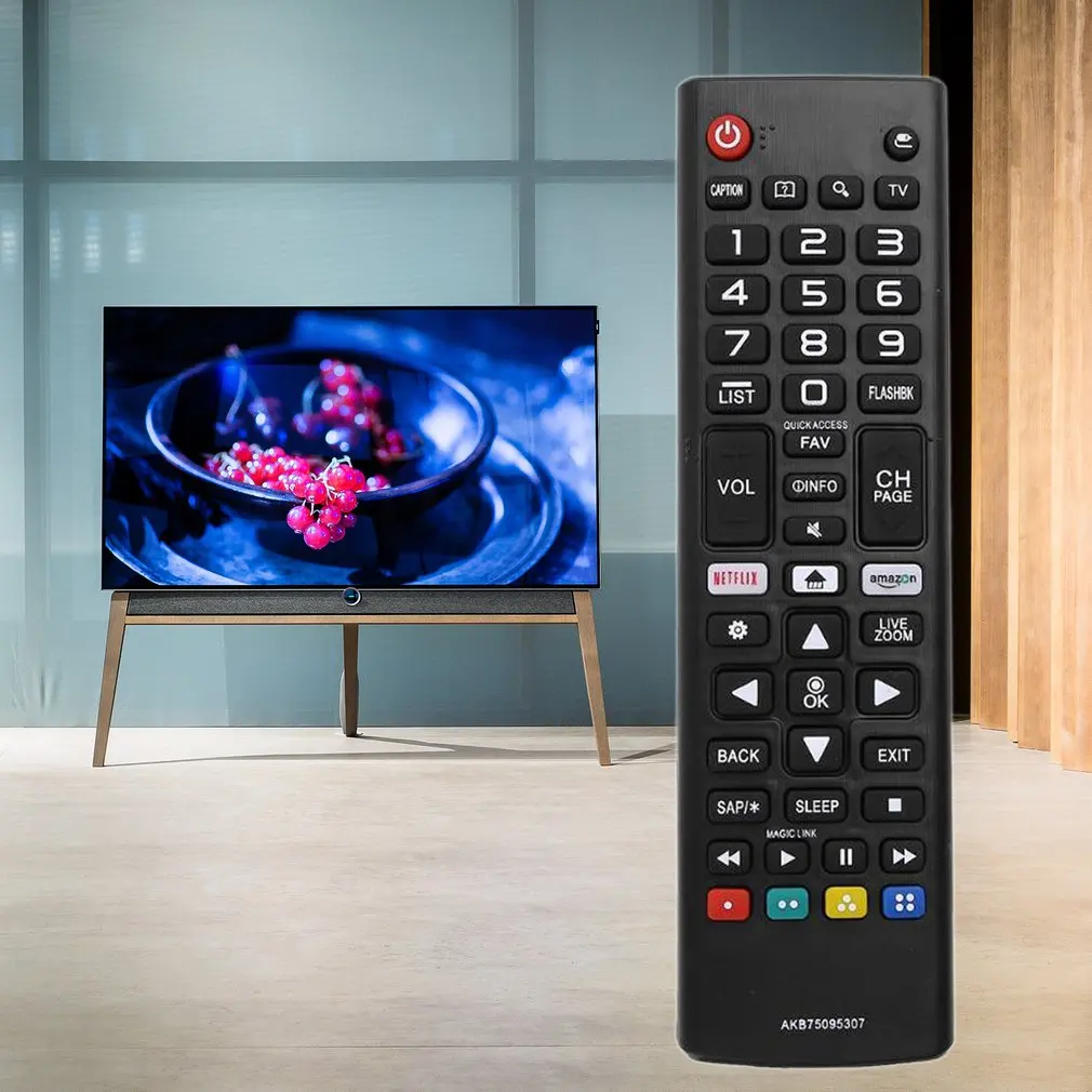 Для LG Tv Дистанционное управление портативный беспроводной ТВ пульт дистанционного управления английская версия ТВ пульт дистанционного управления для LG Akb75095307 пульт дистанционного управления
