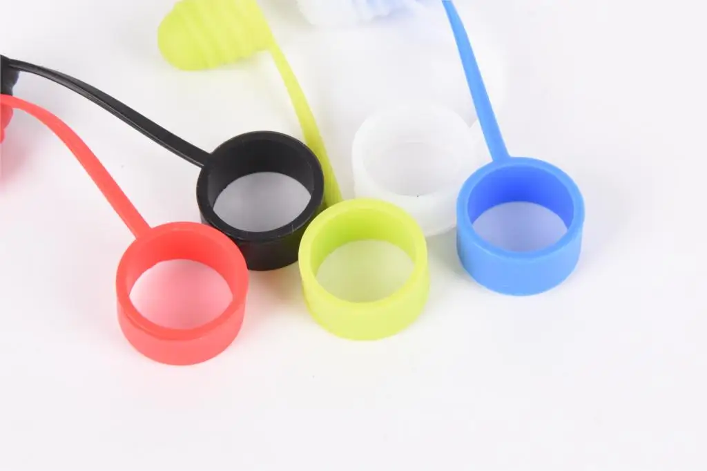 

1Pc Dust Cap Universal Silicone Vape Band Rings Mouthpiece Dust Cap Cover RTA RDA Tank