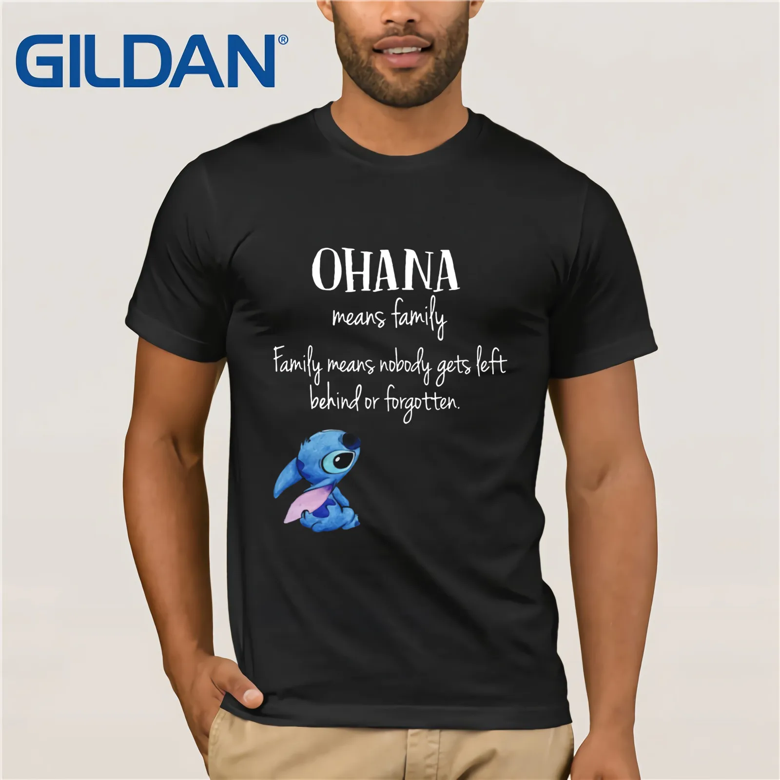 Ohana значит семья означает что никто не остался или забывает Лето 2019 Мужская