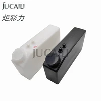 jucaili 1pc ink cartridge 1200ml for ink system for allwin xuli human eco solventuv printer ink tank sub tank