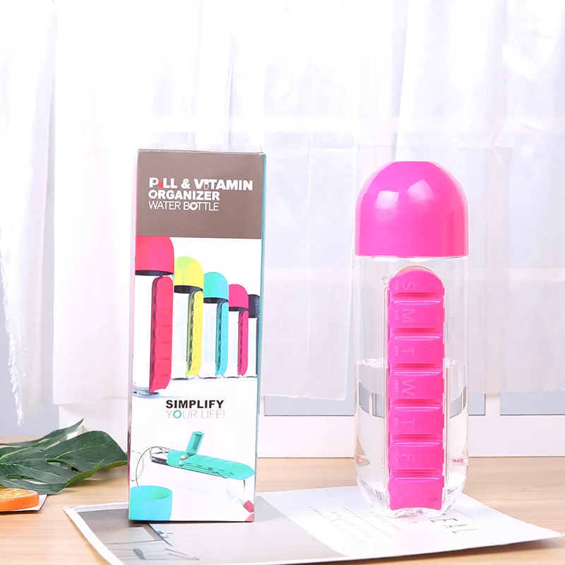 600 мл креативный спортивный походный пояс для кемпинга семь дней коробка