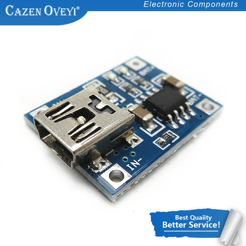 5 шт./лот TP4056 1A Mini Port Mike USB Lipo аккумулятор зарядная плата модуль зарядного устройства литиевая батарея DIY в наличии