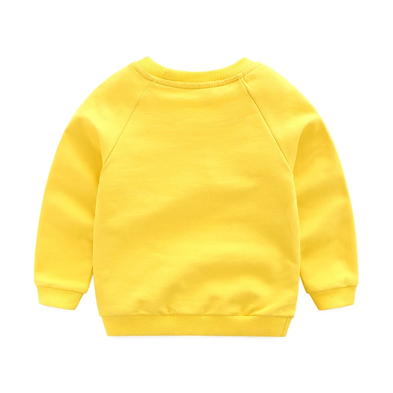 DE PEACH Baby Girls Boys Sweatshirts Winter Spring Autumn Children's Sweatshirt Chinese Printed Sweater New Kids T-shirt Clothes |