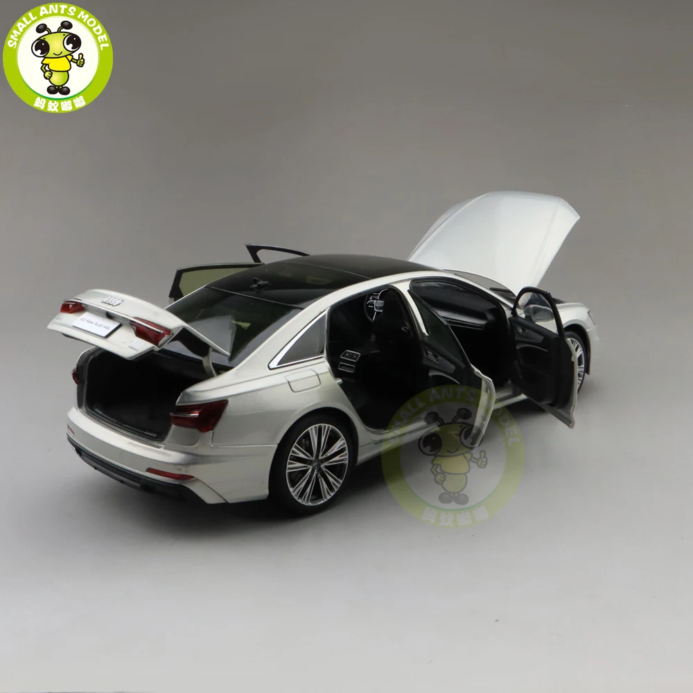 1/18 все новые Audi A6 A6L литая модель автомобиля игрушки для мальчиков и девочек Коллекция подарков