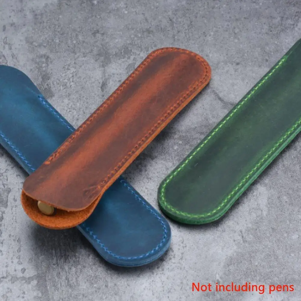 1 шт. ручная работа сумка-карандаш из натуральной кожи чехол-держатель воловьей