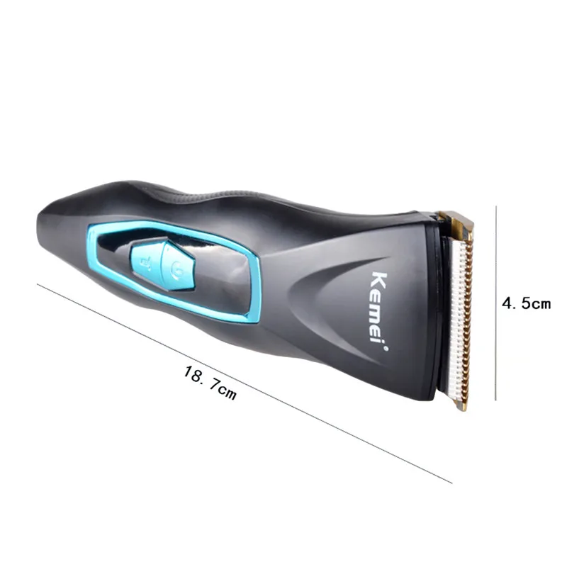 Профессиональная Водонепроницаемая машинка для стрижки волос от Kemei портативная