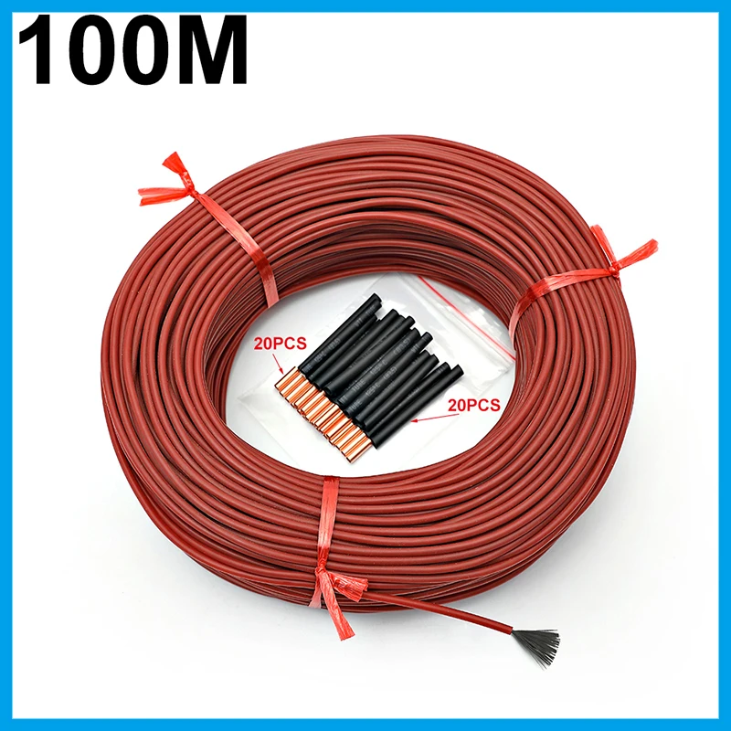 Low-cost new carbon fiber floor heating cable, carbon fiber heating wire, heating wire, new infrared heating cable