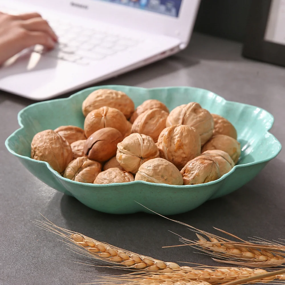 Офисная тарелка для закусок бытовая чаша фруктов журнальный столик гостиной