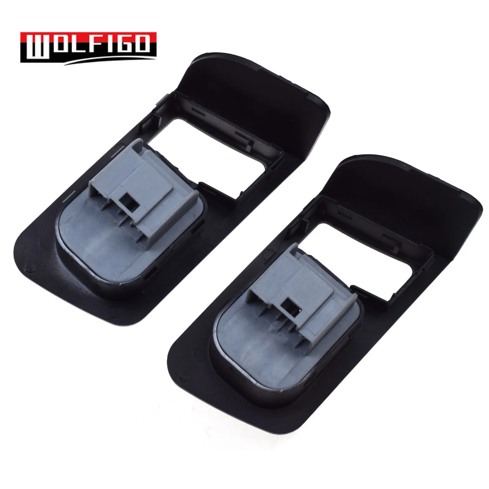 Черный переключатель зеркала WOLFIGO Chorme для VW volkswagen caddy Touran 2004-2015 1T1 959 565F 1T1959565F 1T1959552 |