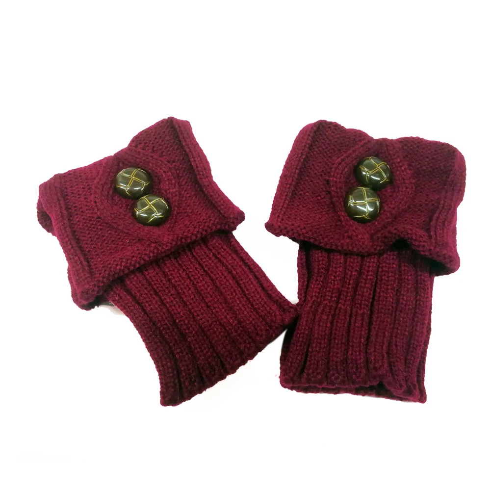 1 пара коротких ботинок с пуговицами для взрослых защитные наколенники