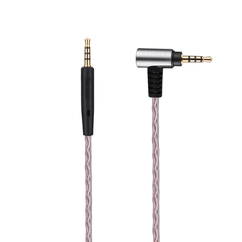 Фото 2,5 мм/4,4 мм OCC оплетка сбалансированный аудио кабель для Bose OE2 AE2 QuietComfor QC25 QC35 QC45 700 наушники №5