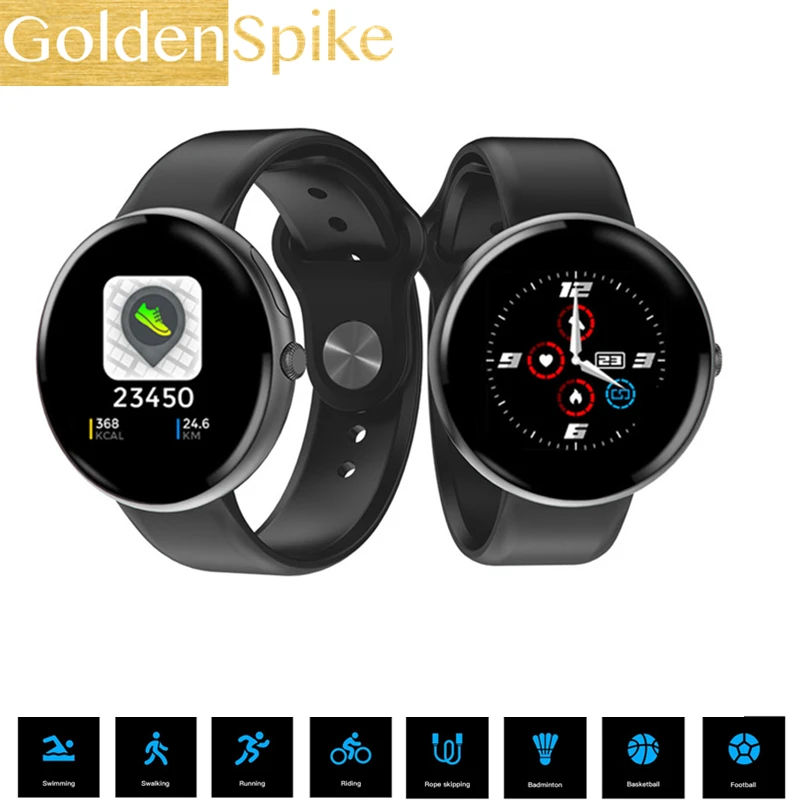 Спортивные IP68 Смарт-часы AC01 фитнес-браслет трекер активности монитор сердечного