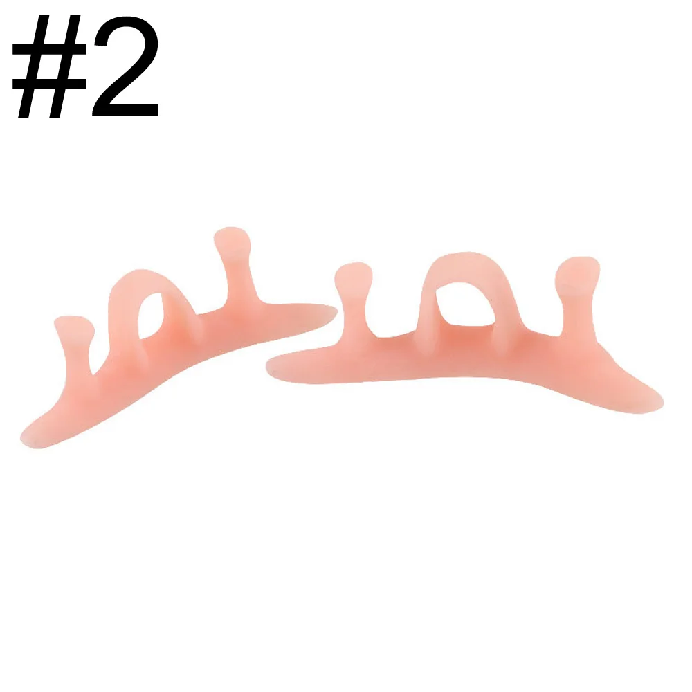 2 1Pair of Toes Bunion Corrector Hallux Valgus Corrector Day Night Toes Correction Feet Care Cylinder shape - Цвет: 2