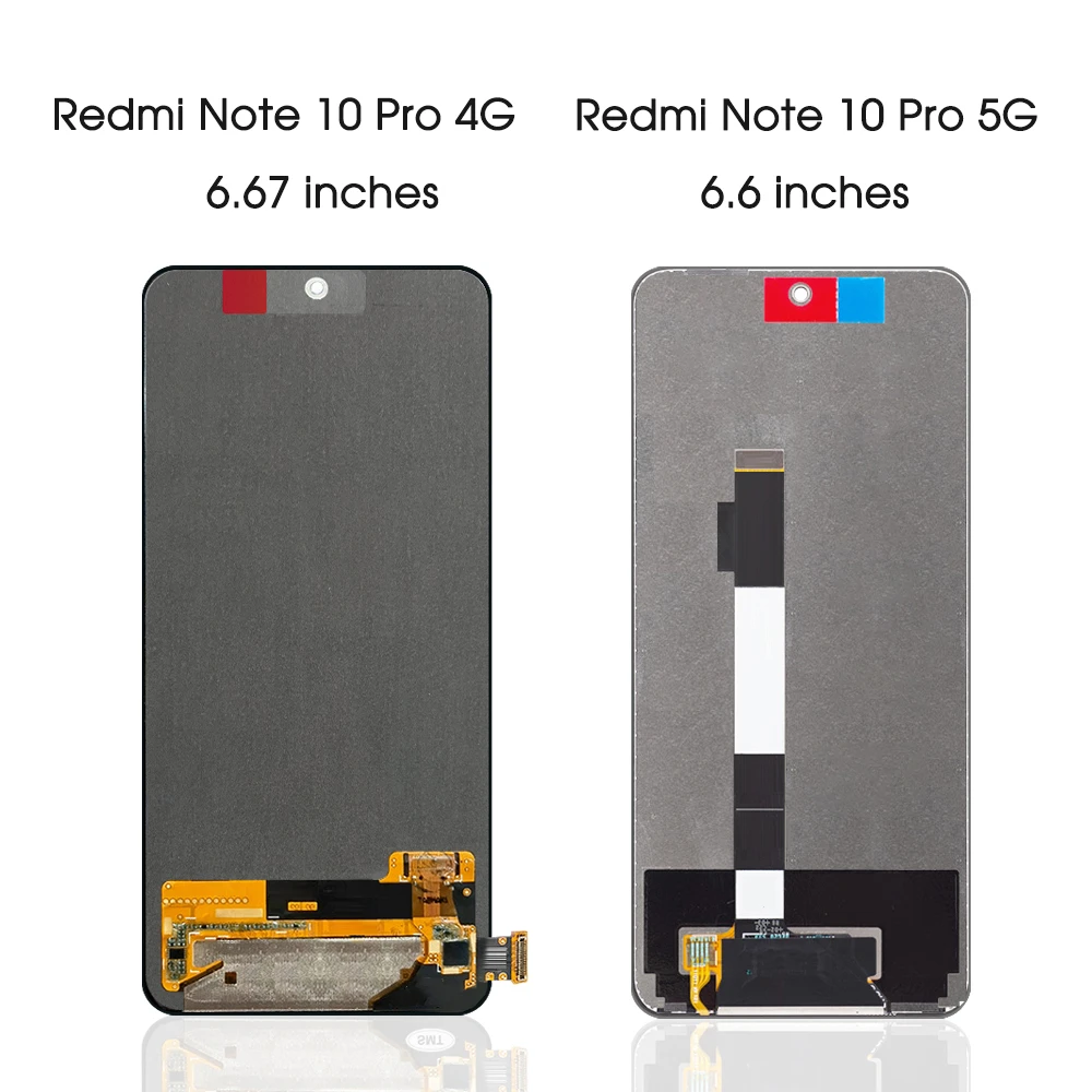 100% Оригинальный ЖК-экран для Xiaomi Redmi Note 10 Pro дисплей сенсорный экран дигитайзер