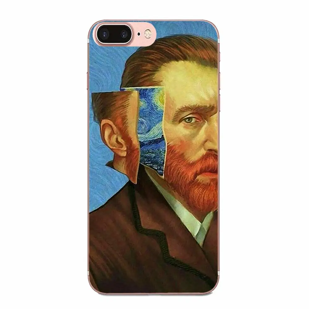 Ван Гог мягкий TPU принт Капа для htc Desire 530 626 628 630 816 820 830 один A9 M7 M8 M9 M10 E9 U11 U12 жизнь