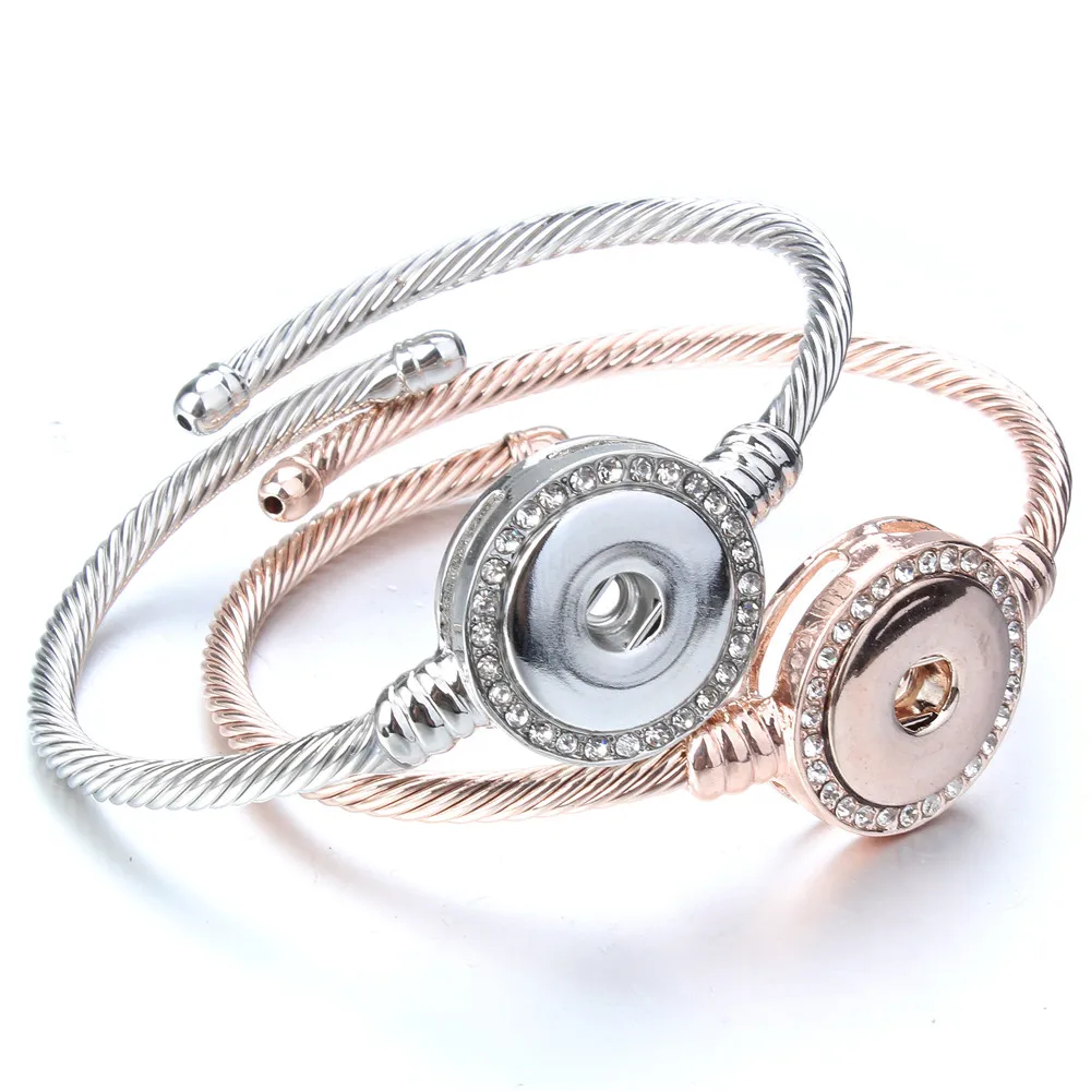 Новый браслет-манжета на застежке розовое золото серебро цветы искусственные