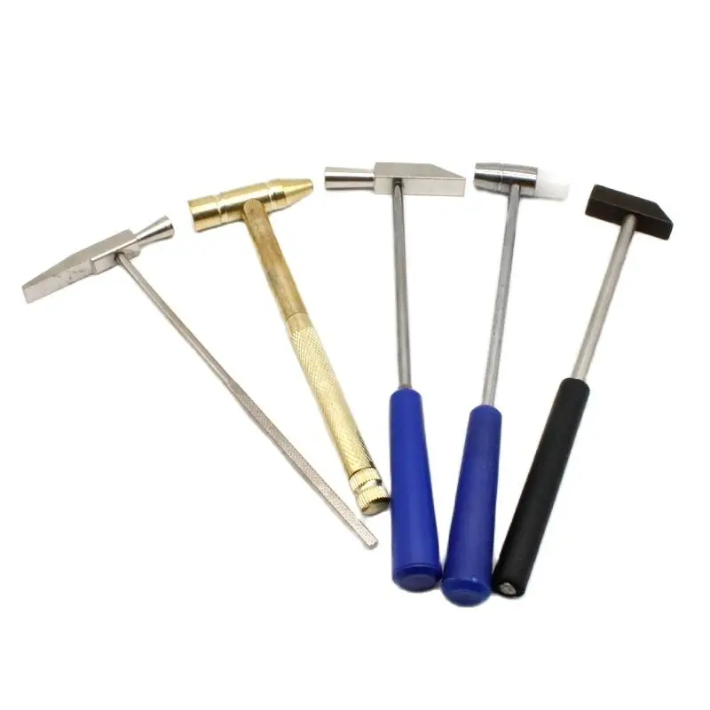 

Mini Jewelry Hammer Handmade Diy Craft Tools Steel Cooper Iron Rubber Hammers For Jewelry Making