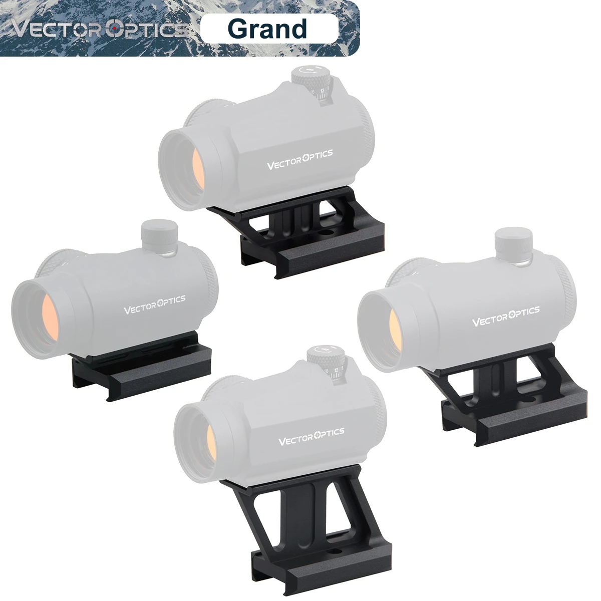 Консольный переходник Vector Optics рельсовое крепление 0 5 дюйма 83 1 подходит для Maverick