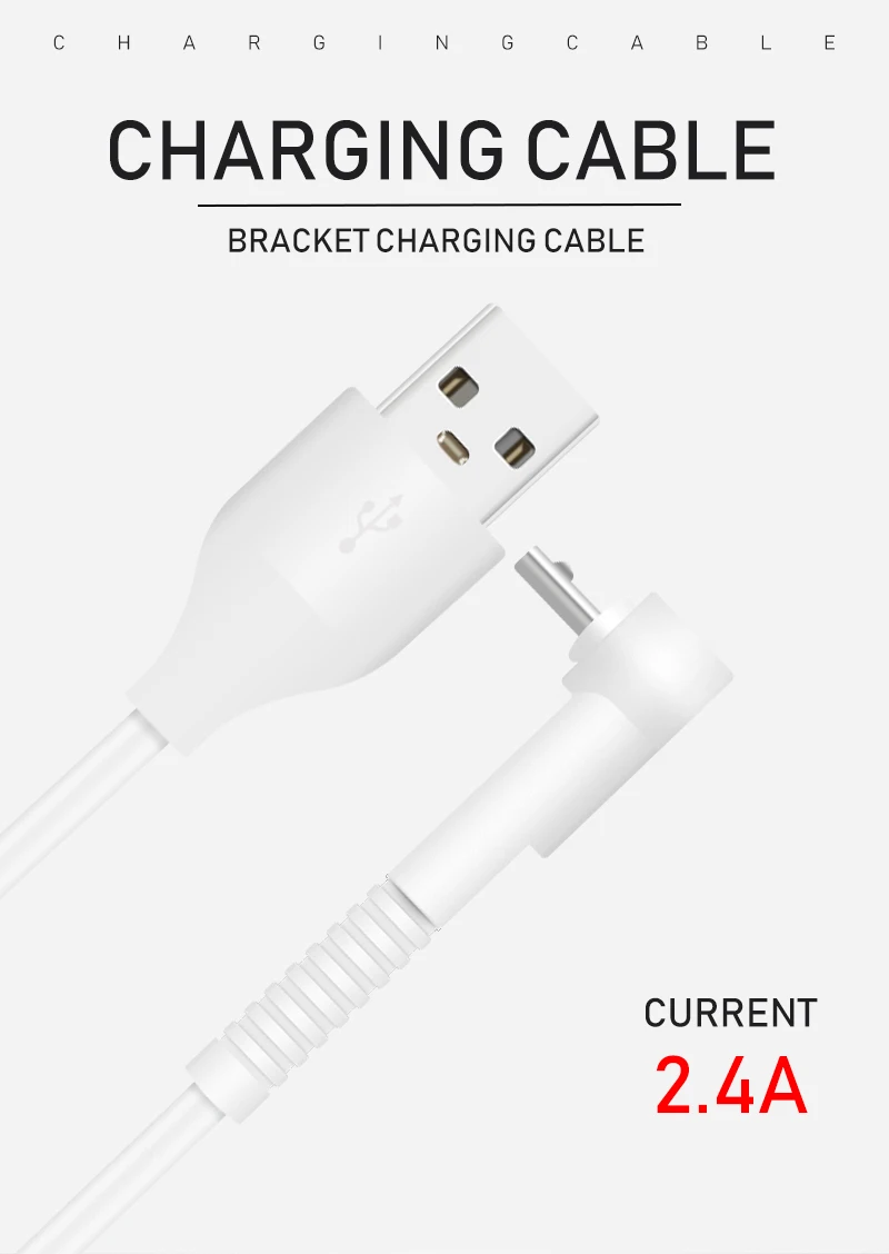 Ddaian Micro USB Кабельный кронштейн зарядный кабель 90 градусов локоть для LG samsung Daoge мобильный телефон быстрое зарядное устройство