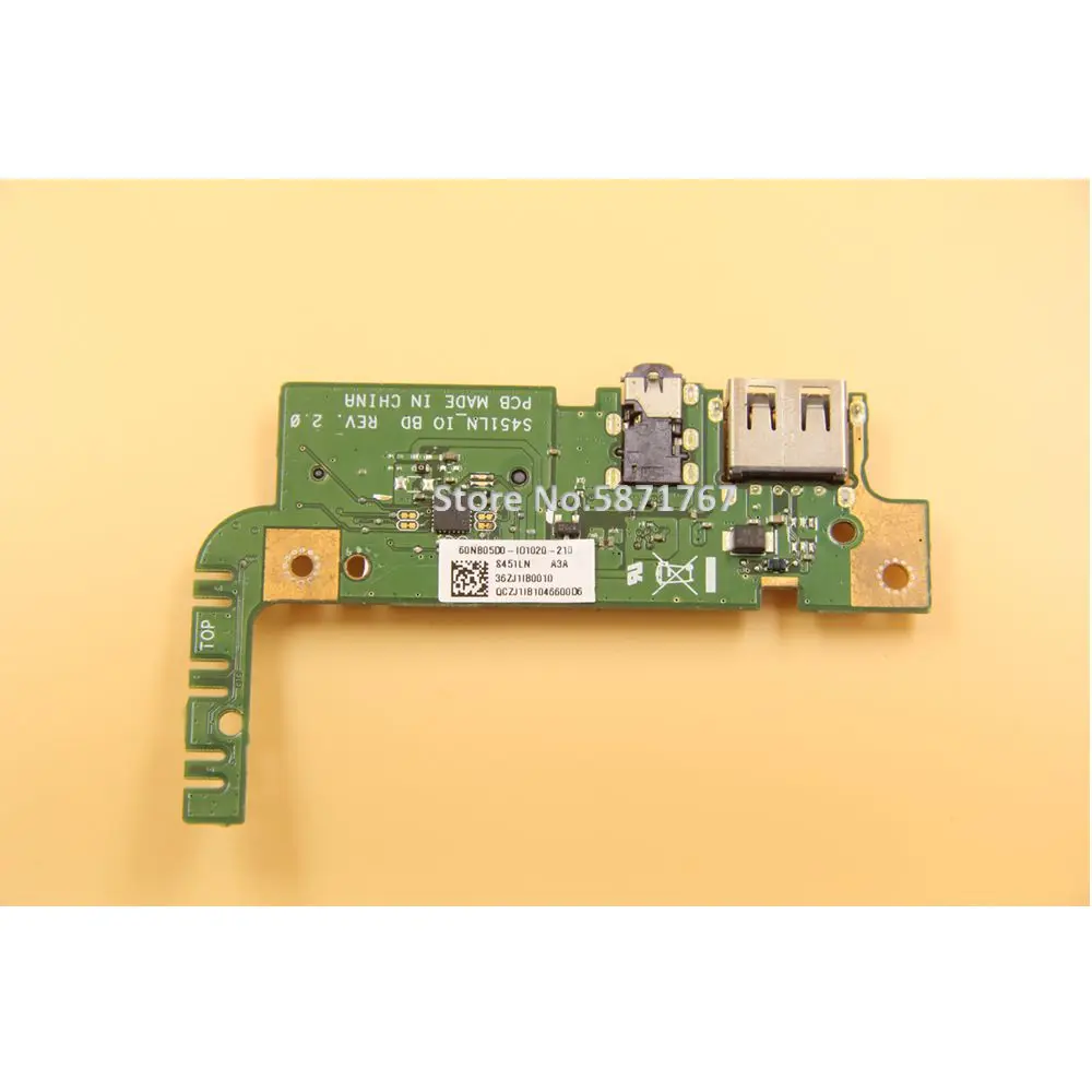 Оригинал для ASUS S451 S451LN USB аудио Плата IO протестирована ОК| |