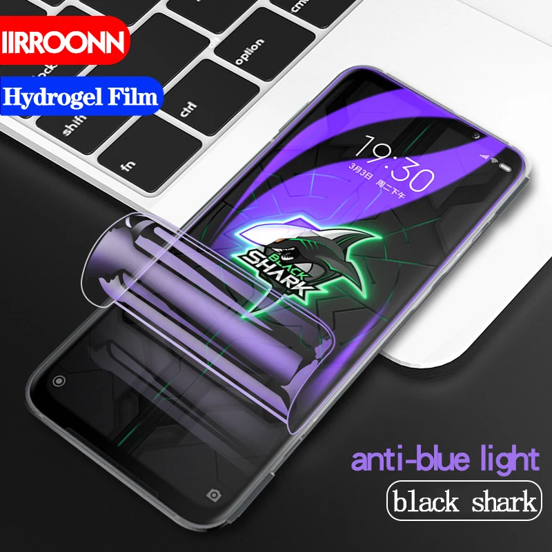 Гидрогелевая пленка IIRROONN для защиты экрана Xiaomi Black Shark 2 3 Pro полное покрытие Защита
