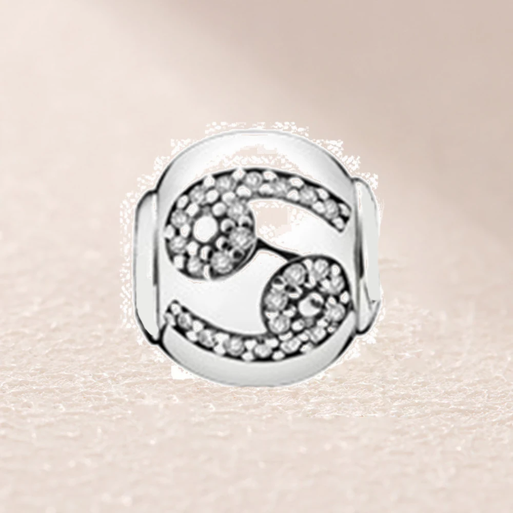 

796037CZ CANCER COLLECTION in silver with cubic zirconia