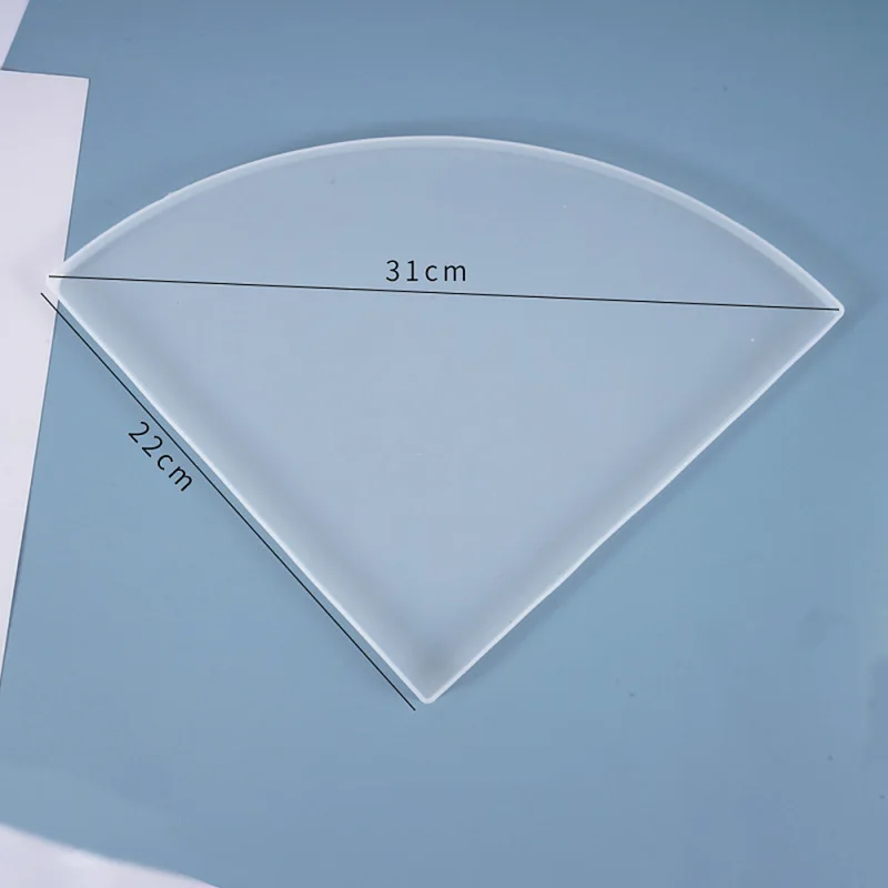 

Handmade DIY Making Corner Shelf Silicone Mold Epoxy Resin Storage Tray Molud Accessories