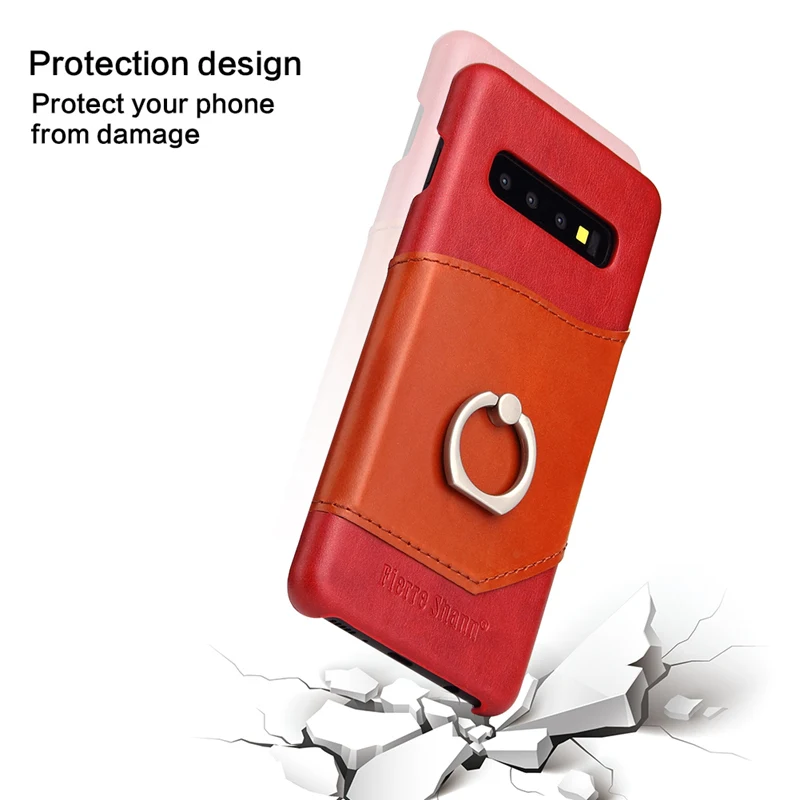 Для samsung Galaxy S10 Plus подставка чехол держатель с 360 градусов палец кольцо Крышка для samsung S10 PLUS S10E Fundas Capa Para