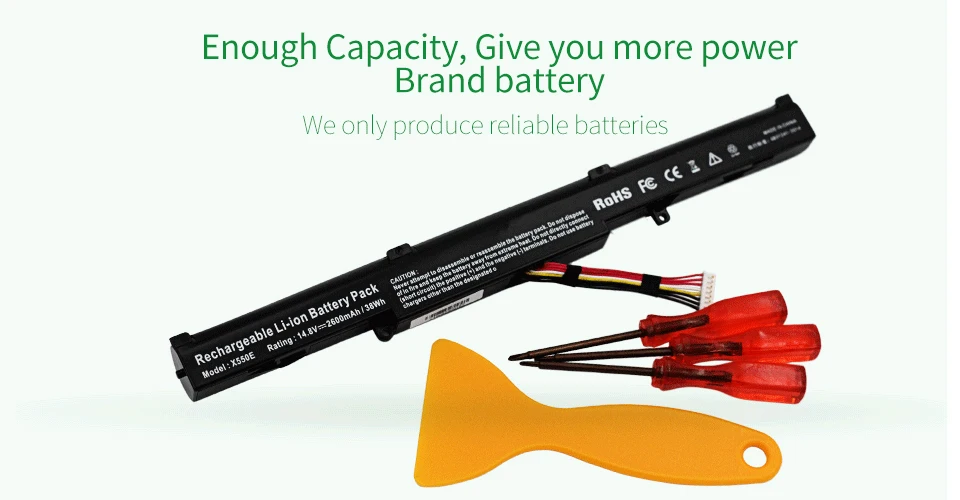 Apexway 3200 мАч 14,8 V Аккумулятор для ноутбука ASUS A41-X550E X450 X550V X450E A450V F450E F450JF F450C A450J X450J серии X751L X751M