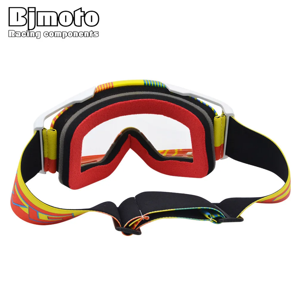 

BJMOTO Newest Vintage UV Protection Off Road Motocross Goggles Glasses cycling helmet goggle retro airsoft sunglasses safety