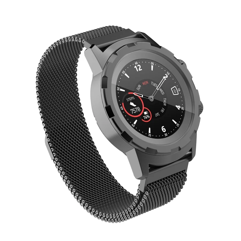 Стильные женские и мужские Смарт часы водонепроницаемые с сенсорным экраном