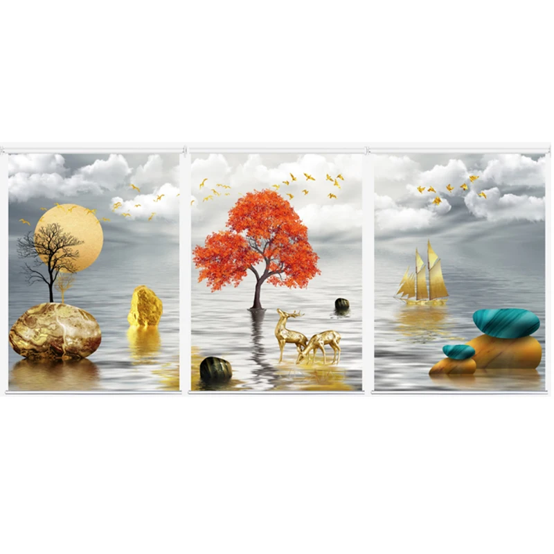 Рулонные шторы характеристика пользовательские непрерывный ролик жалюзи