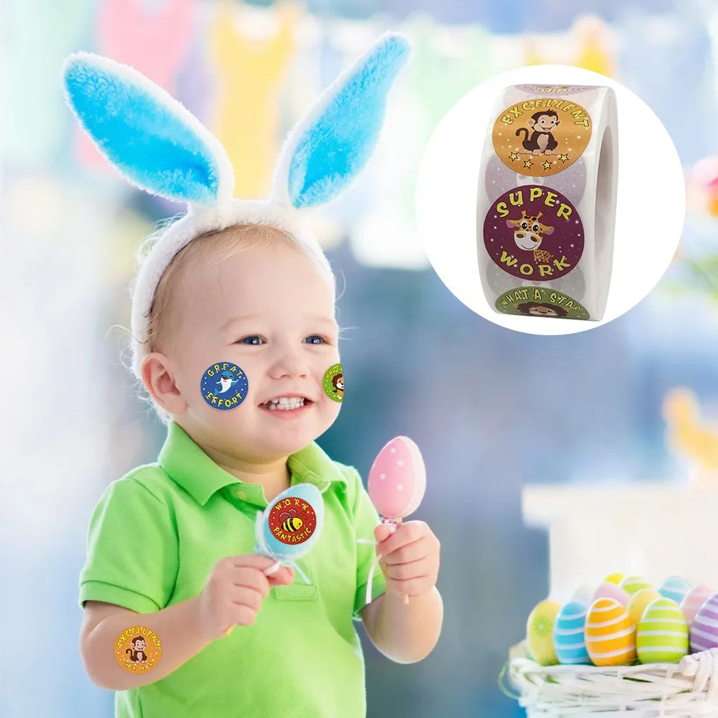 1000 шт. Стикеры для школы 1 дюйм | Дом и сад