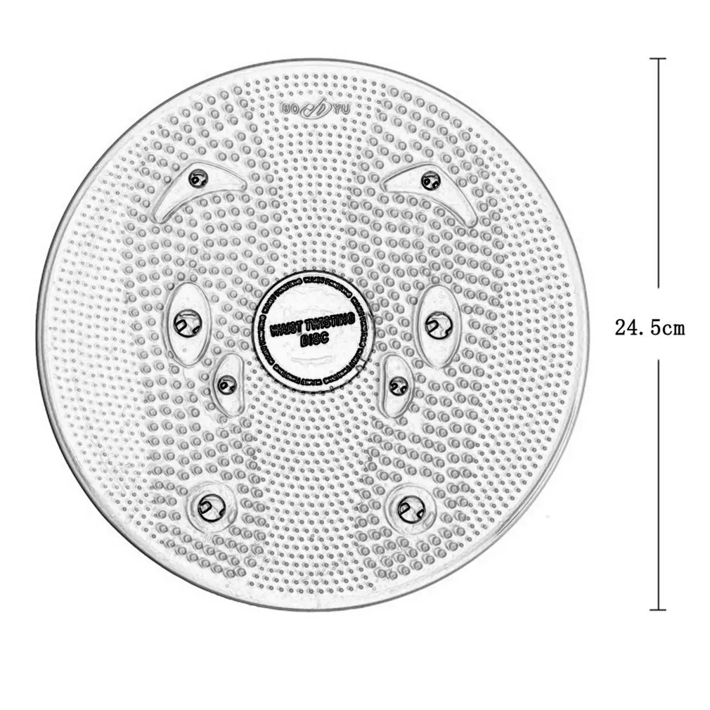 Практичный поворот талии кручение диск доска магнит аэробные упражнения для ног