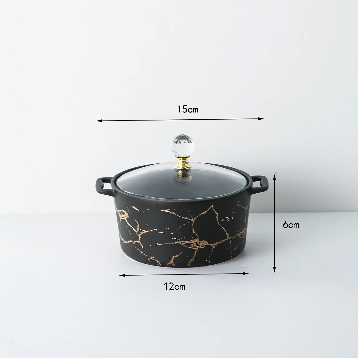 Круглая домашняя бинауральная керамическая кружка для тушения с покрытием из