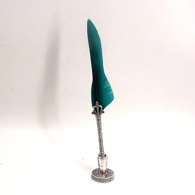 Перьевая ручка с 5 наконечниками Подарочная каллиграфическая набор чернил для