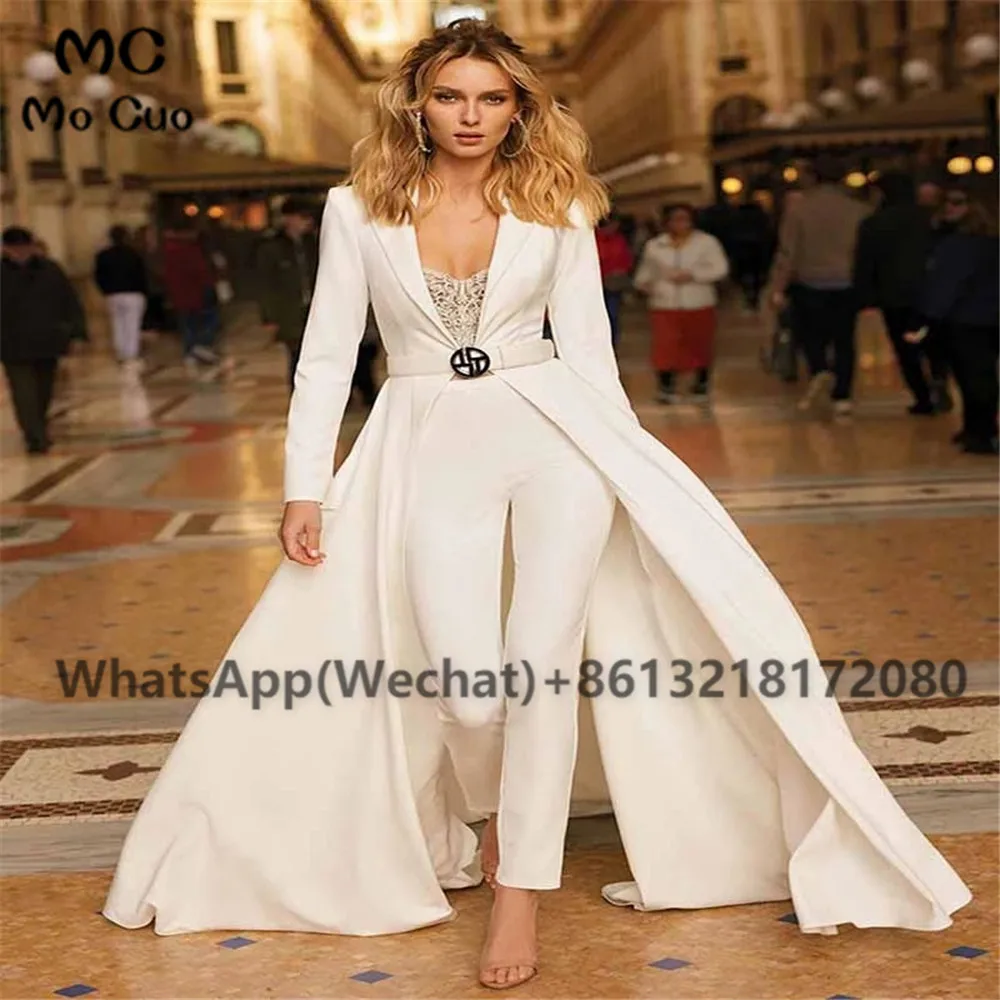 Tulum 2021 balo kıyafetleri uzun kollu akşam parti elbise Overskirts takım elbise arapça kadın balo elbise özelleştirilmiş