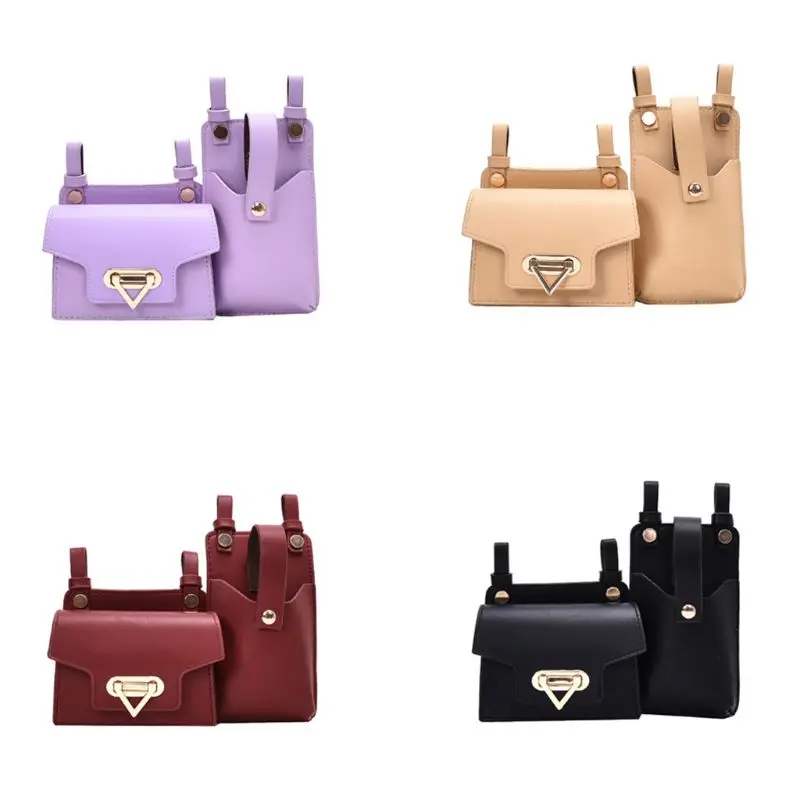 Women PU Leather Waist Fanny Pack Belt Bag Travel Hip Bum Chest Phone Pouch 20CA new men genuine leather fanny pack waist chest bag vintage travel shoulder messenger hip belt bum pouch sling pack chest bag