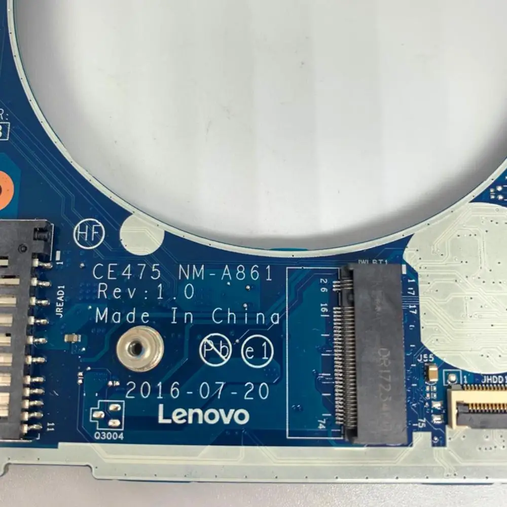 

FRU: 01EN267 02DL537 Mainboard For Lenovo Thinkpad E475 Laptop motherboard CE475 NM-A861 With A6-9500P CPU DDR4 100% Fully Test
