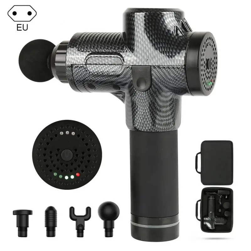 Массажный мышечный пистолет перезаряжаемый стимулятор мышц массажер для