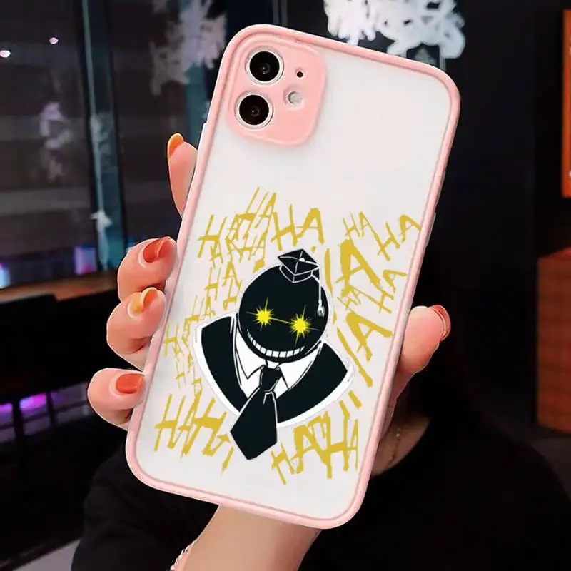 

Assassination Classroom Anime manga Phone Case matte transparent For iphone 7 8 11 12 plus mini x xs xr pro max cover