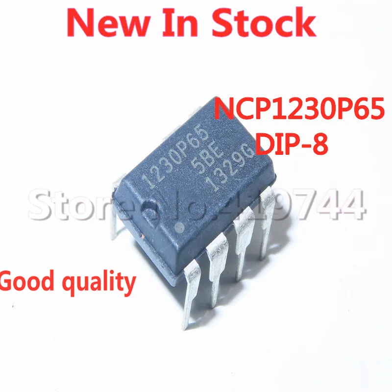 

Чип управления питанием 1230P65 NCP1230P65 DIP-8, 5 шт./лот, в наличии новый оригинальный IC